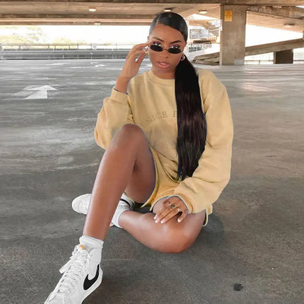 Women's Casual Hoodie Set