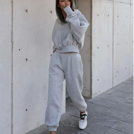 Women's Casual Hoodie Suit