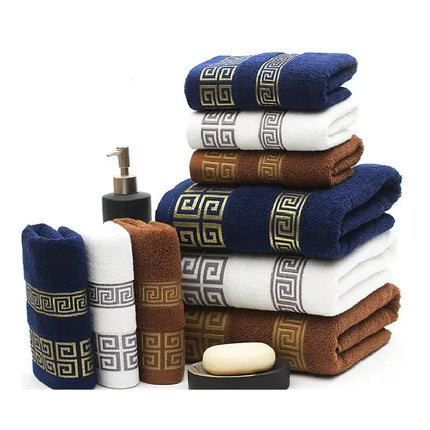 Cotton Absorbent Towels Gift Set with Logo