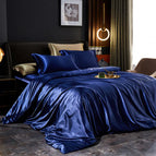 Navy blue / 2.0m sheet four-piece set