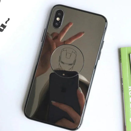 Color Reflective Plating Phone Case for iPhone XS Max