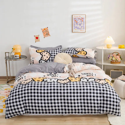 New AB Version 4-Piece Bedding Set