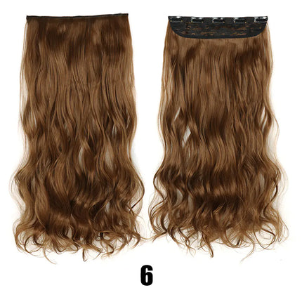 Women's Big Wavy Long Curly Hair Extensions - Natural Look