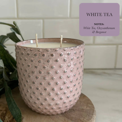 Spring Home Decor Dusty Pink Limited Edition Candle by TLC Candle Co.