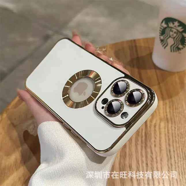 Textured Hollow Phone Case for iPhone 15 Pro Max