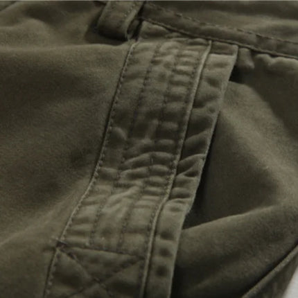 Cotton Cargo Shorts - 5-Point Length
