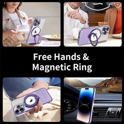Rotating Stand Case for iPhone 15 Pro Max & 14/13