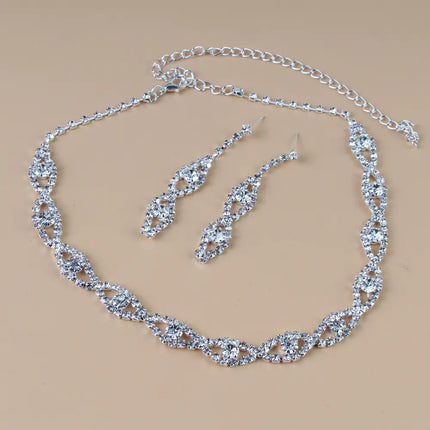 Women's Two-Piece Bridal Jewelry Set