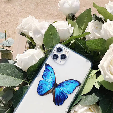 Blue Butterfly Phone Case for iPhone 11 Pro Max & More