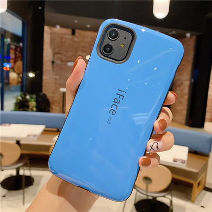 Mirror Small Waist Mobile Phone Case for Apple Devices