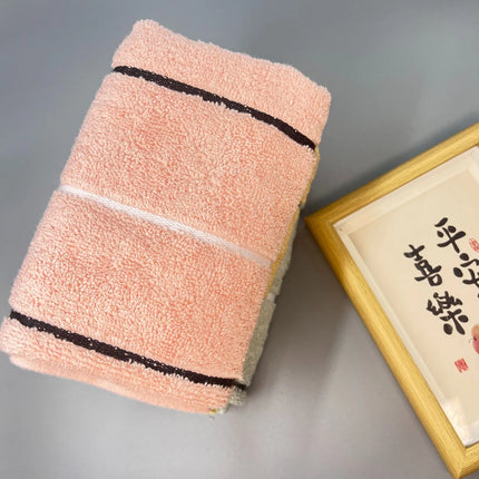 Embroidered Logo Cotton Face Towels