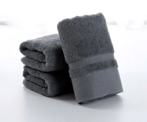 Thick Cotton Face Towels with Custom Logo (120g)