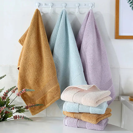 Thick Cotton Face Towels with Custom Logo (120g)