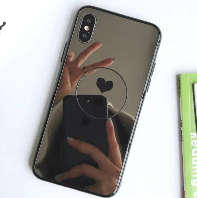 Color Reflective Plating Phone Case for iPhone XS Max