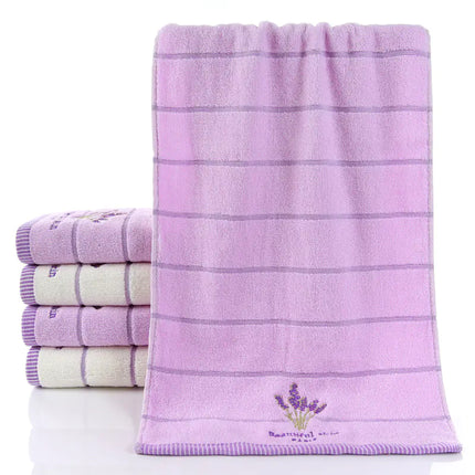Soft Cotton Embroidered Face Towels