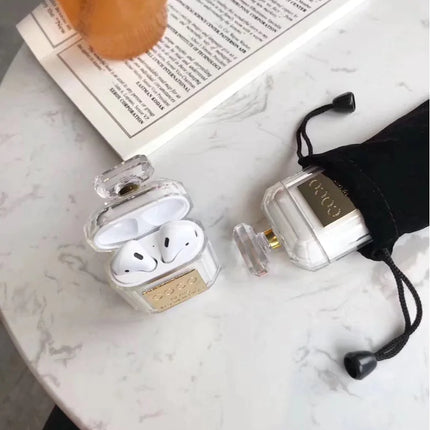 Perfume Bottle Silicone Case for Wireless Earbuds