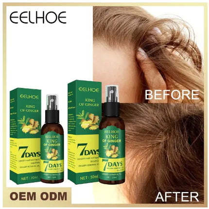 Ginger Essential Oil Spray Conditioner for Hair Regeneration