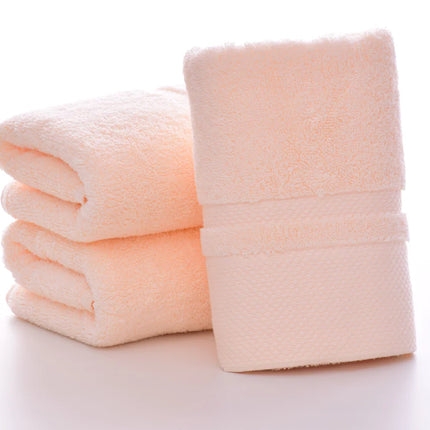 Thick Cotton Face Towels with Custom Logo (120g)