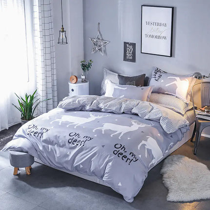New AB Version 4-Piece Bedding Set