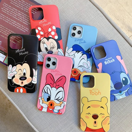 Cartoon Monster and Mickey Soft Phone Cases for iPhone