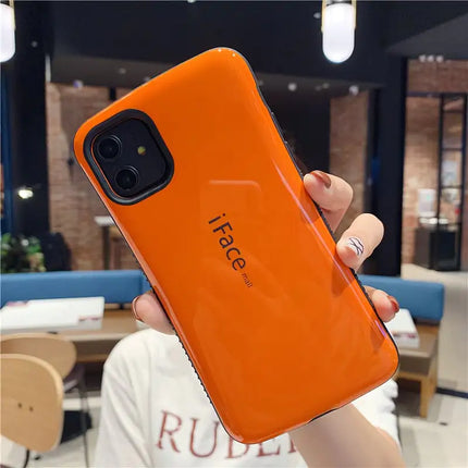 Mirror Small Waist Mobile Phone Case for Apple Devices