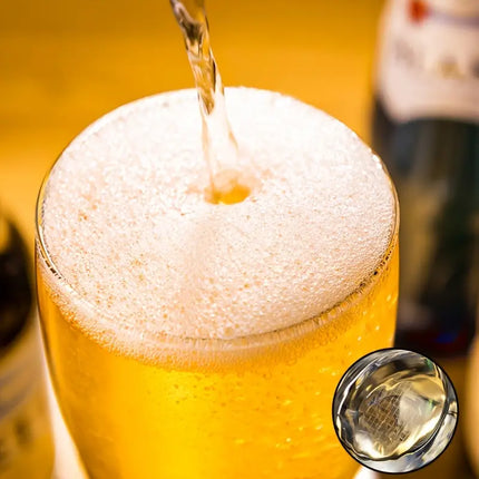 2pcs Large Capacity Lead-Free Glass Beer Mugs