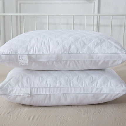 Three-Dimensional White Cotton Pillow