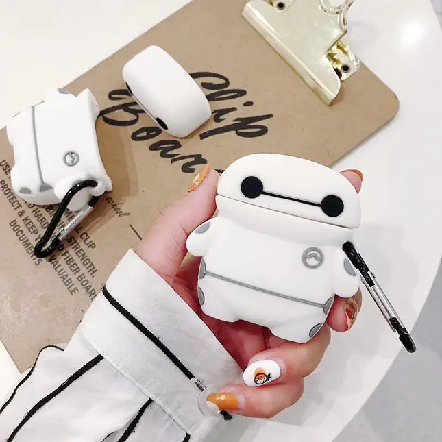 Cartoon Silicone Case for Wireless Earbuds