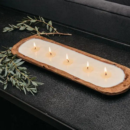 5-Wick Dough Bowl Candle - Humidor