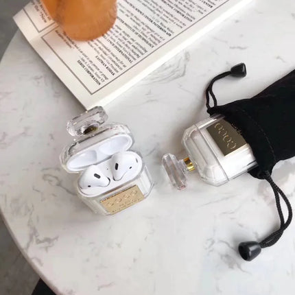 Perfume Bottle Silicone Case for Wireless Earbuds