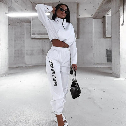Women's Autumn Casual Two-Piece Outfit Set