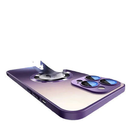 Frosted Glass Phone Case for iPhone 15 Pro Max