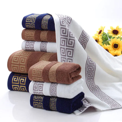 Cotton Absorbent Towels Gift Set with Logo