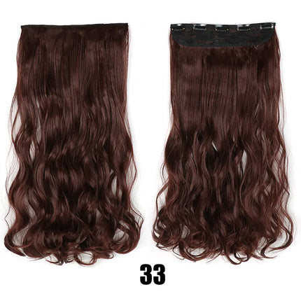 Women's Big Wavy Long Curly Hair Extensions - Natural Look