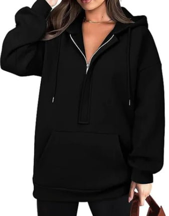 Women's Solid Color Versatile Hoodie