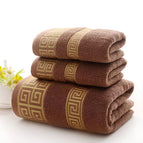 Brown / Bath towel 140 * 70CM
