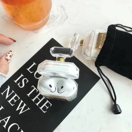 Perfume Bottle Silicone Case for Wireless Earbuds