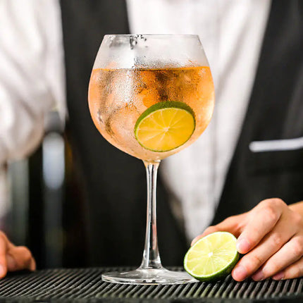 Crystal Glass Gin Tonic Stemware and Wine Glasses