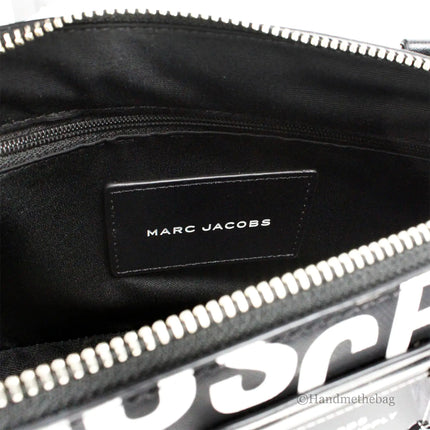Marc Jacobs Small Monogram Leather Dome Satchel Crossbody Bag
