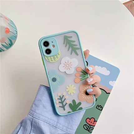 Flowers Mobile Phone Case for iPhone X/XR/11 (Women)