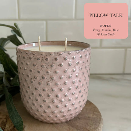 Spring Home Decor Dusty Pink Limited Edition Candle by TLC Candle Co.