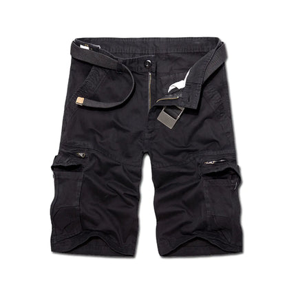 Cotton Cargo Shorts - 5-Point Length