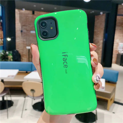 Mirror Small Waist Mobile Phone Case for Apple Devices