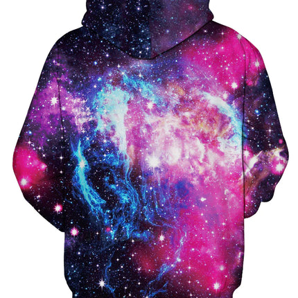 3D Hoodie with Stargazing Digital Print (Long Sleeve)