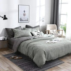 Cocoa-Light Green / Quilt cover 200*230cm pillowcase 50*75cm2