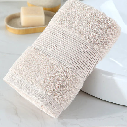 Thick Cotton Face Towels with Custom Logo (120g)