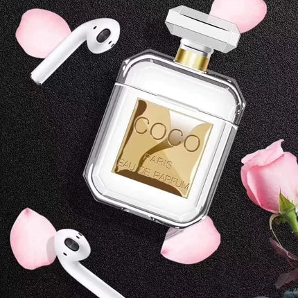 Perfume Bottle Silicone Case for Wireless Earbuds