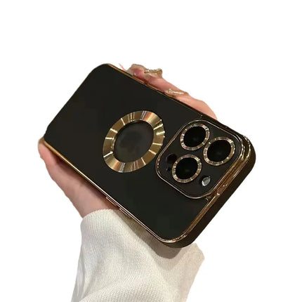 Textured Hollow Phone Case for iPhone 15 Pro Max