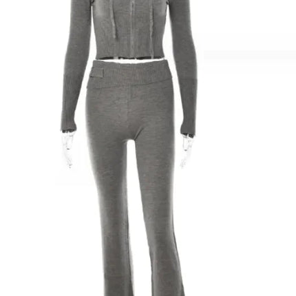 Women's Leisure Hoodie Suit
