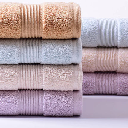 Thick Cotton Face Towels with Custom Logo (120g)